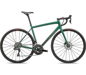 2024 Specialized AETHOS COMP BIKE - 61cm, GLOSS METALLIC PINE GREEN SMOKE