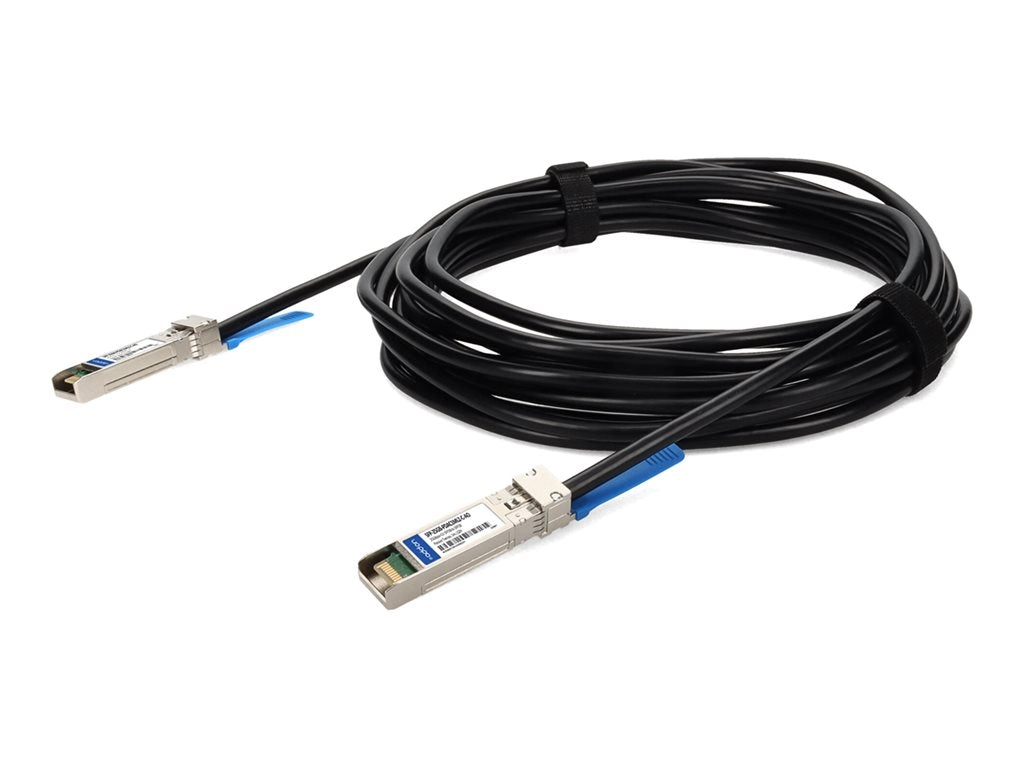 AddOn - 25GBase-CU direct attach cable - TAA Compliant - SFP28 to SFP28 - 3.3 ft - twinaxial - SFF-8431/SFF-8432/INF-8074i - SFP-25GB-PDAC1MLZ-C-AO