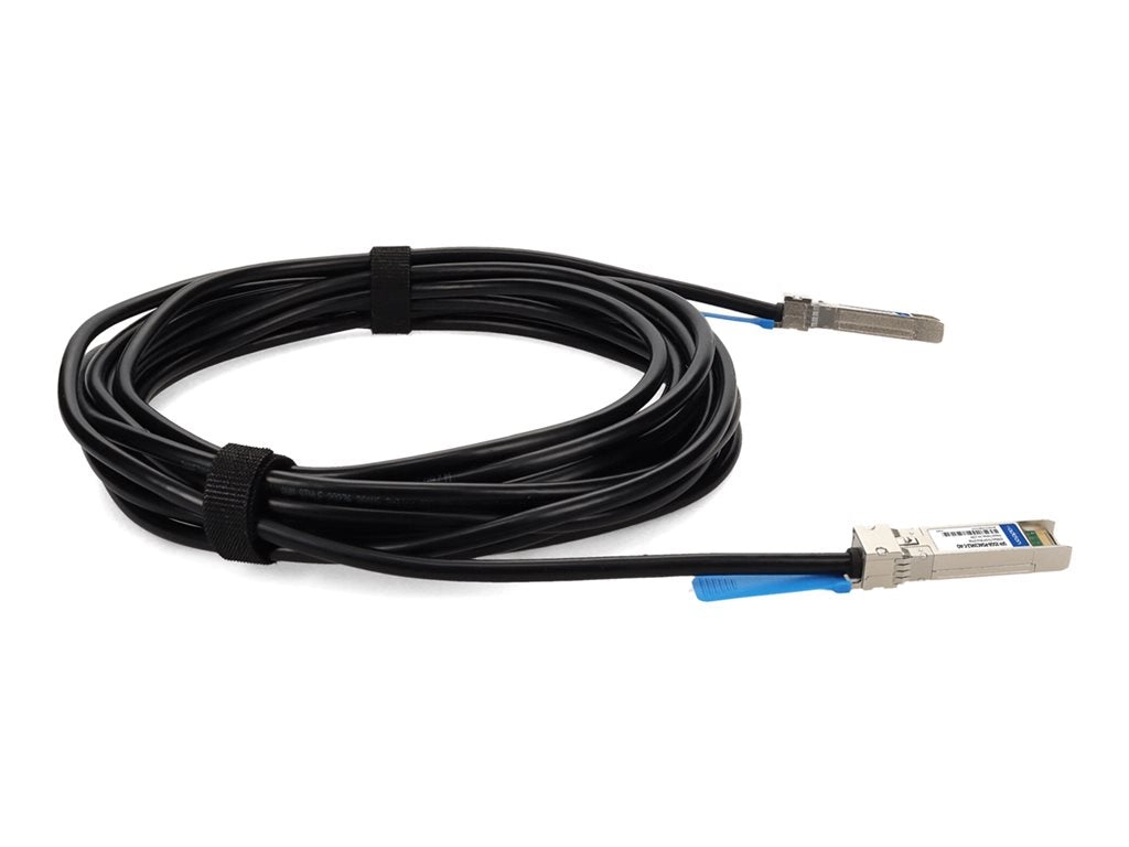 AddOn - 25GBase-CU direct attach cable - TAA Compliant - SFP28 to SFP28 - 3.3 ft - twinaxial - SFF-8431/SFF-8432/INF-8074i - SFP-25GB-PDAC1MLZ-C-AO
