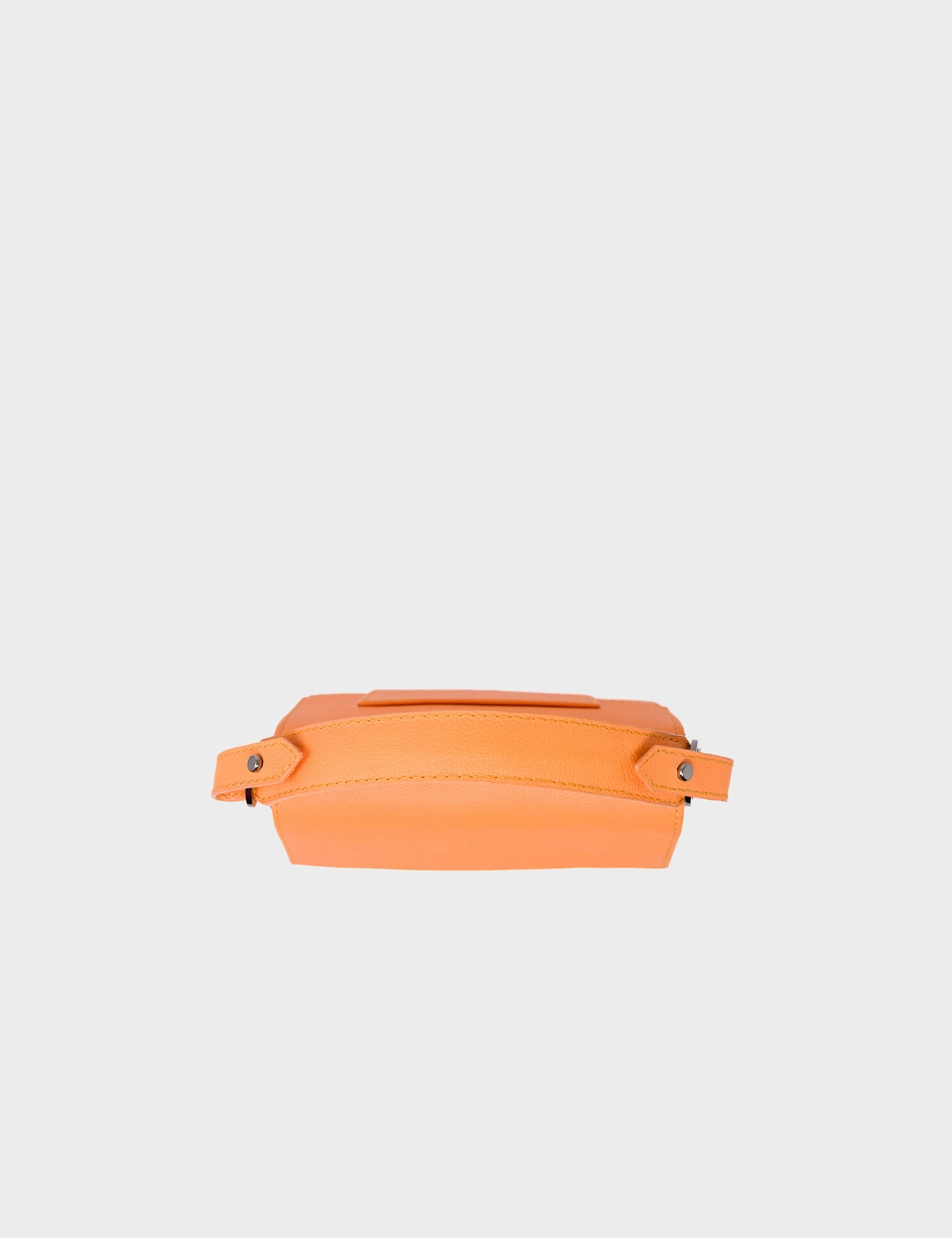 Anastasio Micro Crossbody Handbag Blazing Orange Leather - All Over Eyes Embroidery