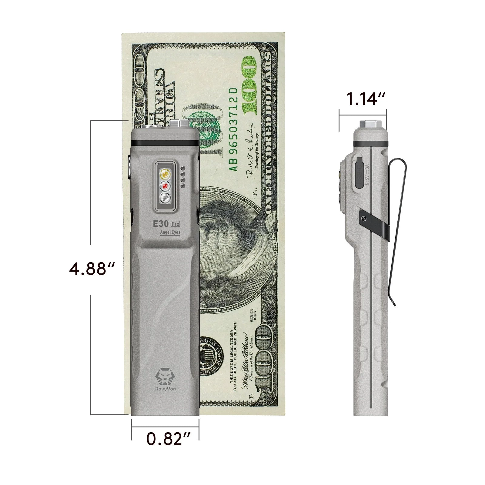 Angel Eyes E30 Pro 3500 Lumens EDC Flashlight