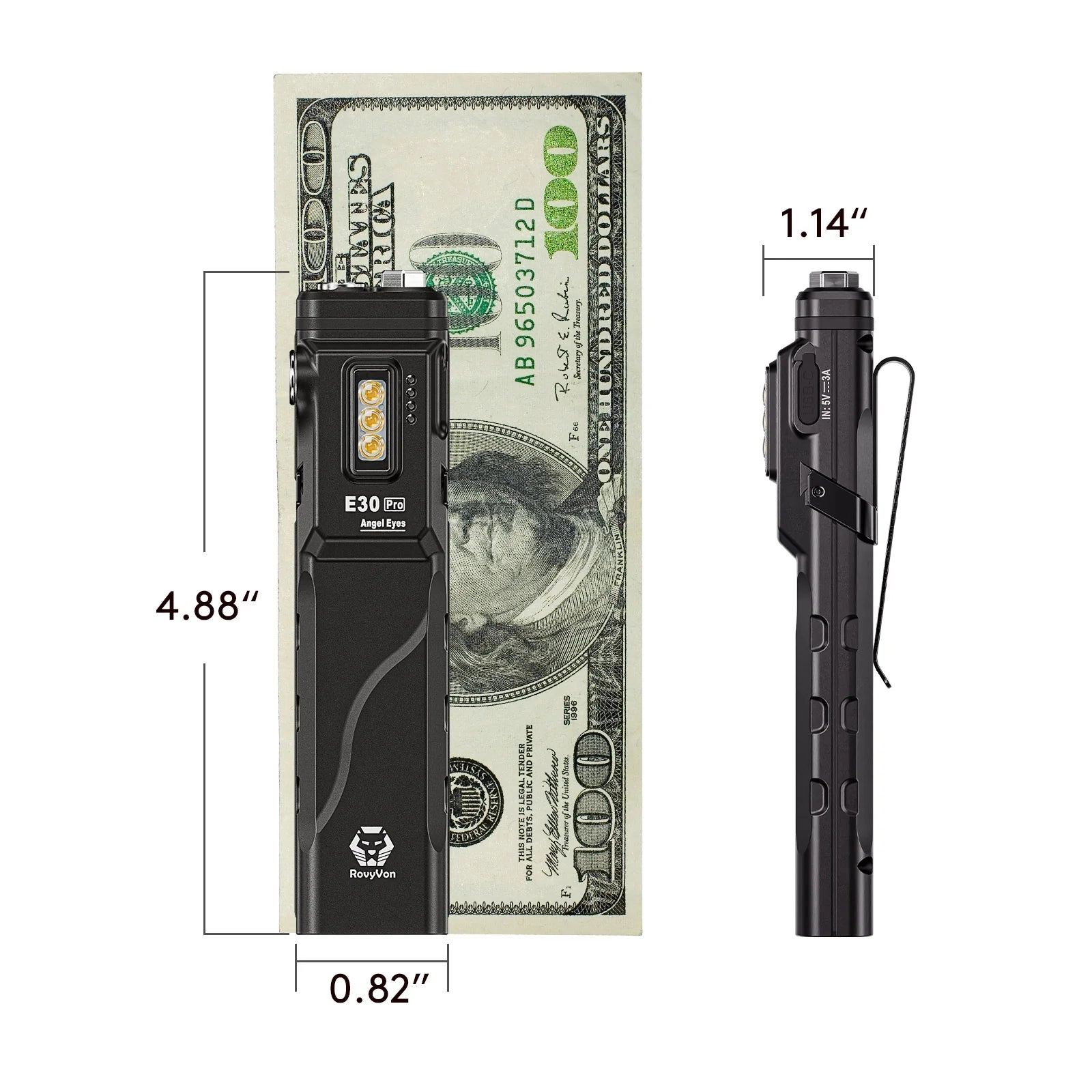 Angel Eyes E30 Pro 3500 Lumens EDC Flashlight