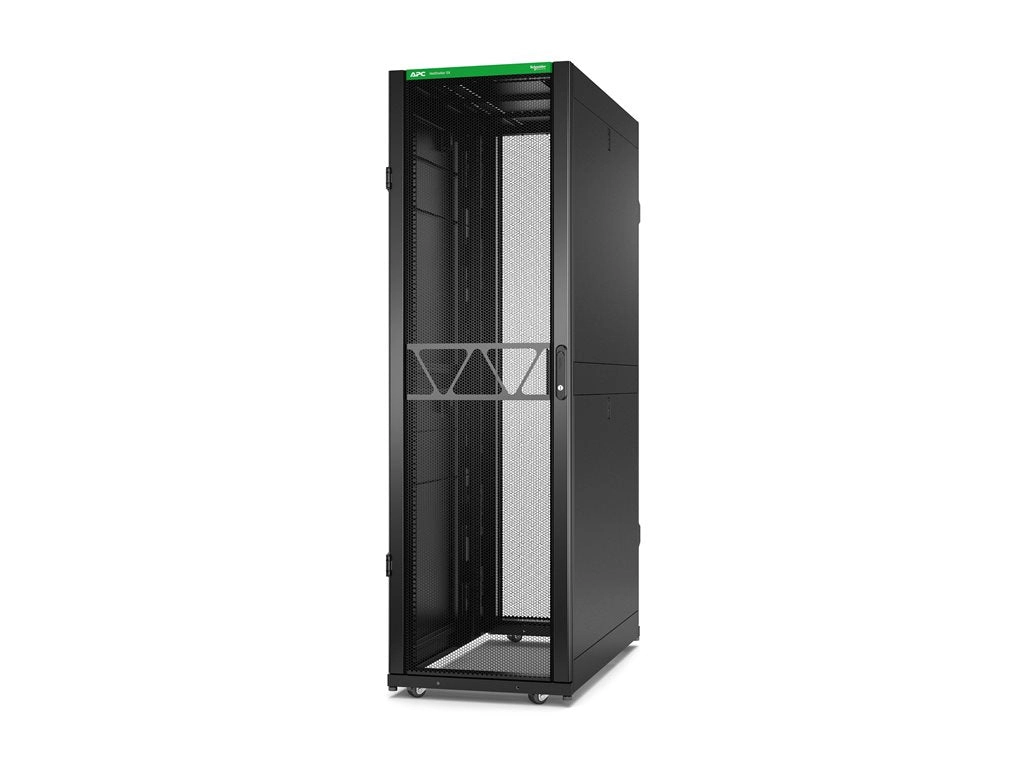 APC NetShelter SX Gen 2 - Rack cabinet - 1991H x 600W x 1200D mm, with sides - floor-standing - black - 42U - 19",APC NetShelter AR3300B2