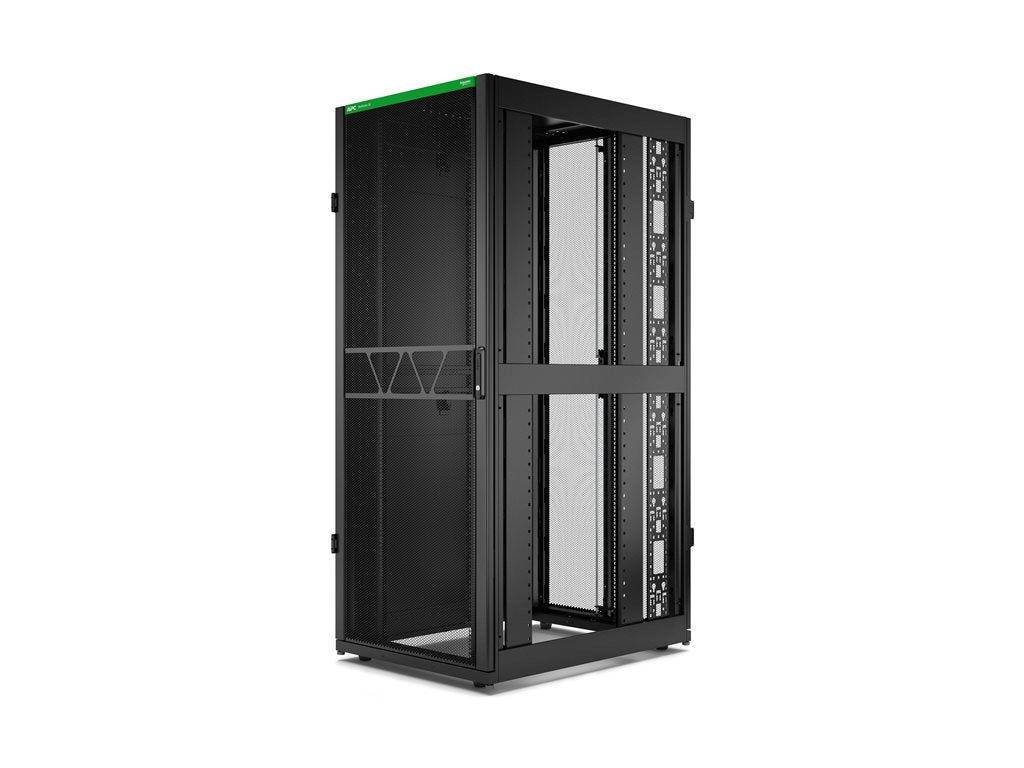 APC NetShelter SX Gen 2 - Rack cabinet - 1991H x 800W x 1070D mm, with sides - floor-standing - black - 42U - 19",APC NetShelter AR3180B2