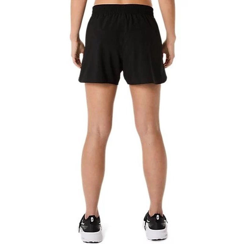 ASICS Womens Silver 4-inch Running Short