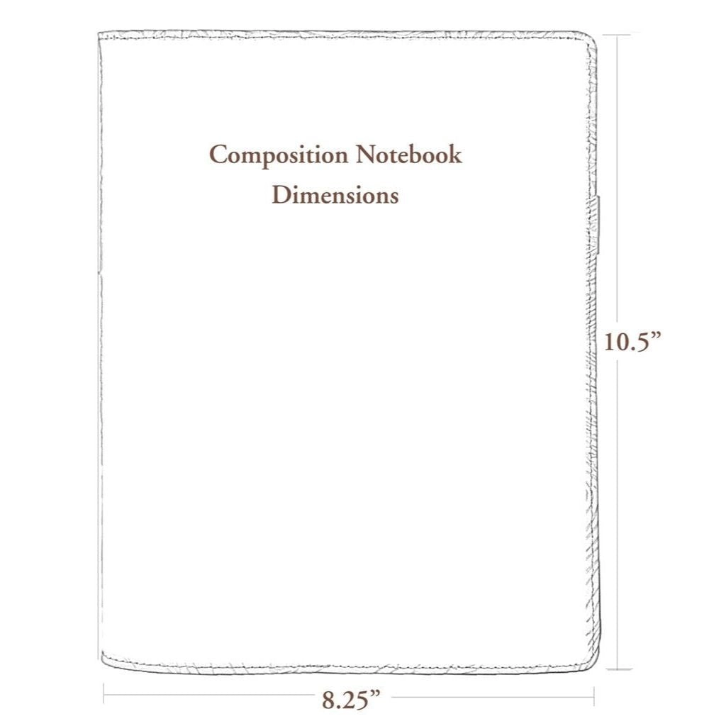 Avenue of Trees Composition Notebook Cover