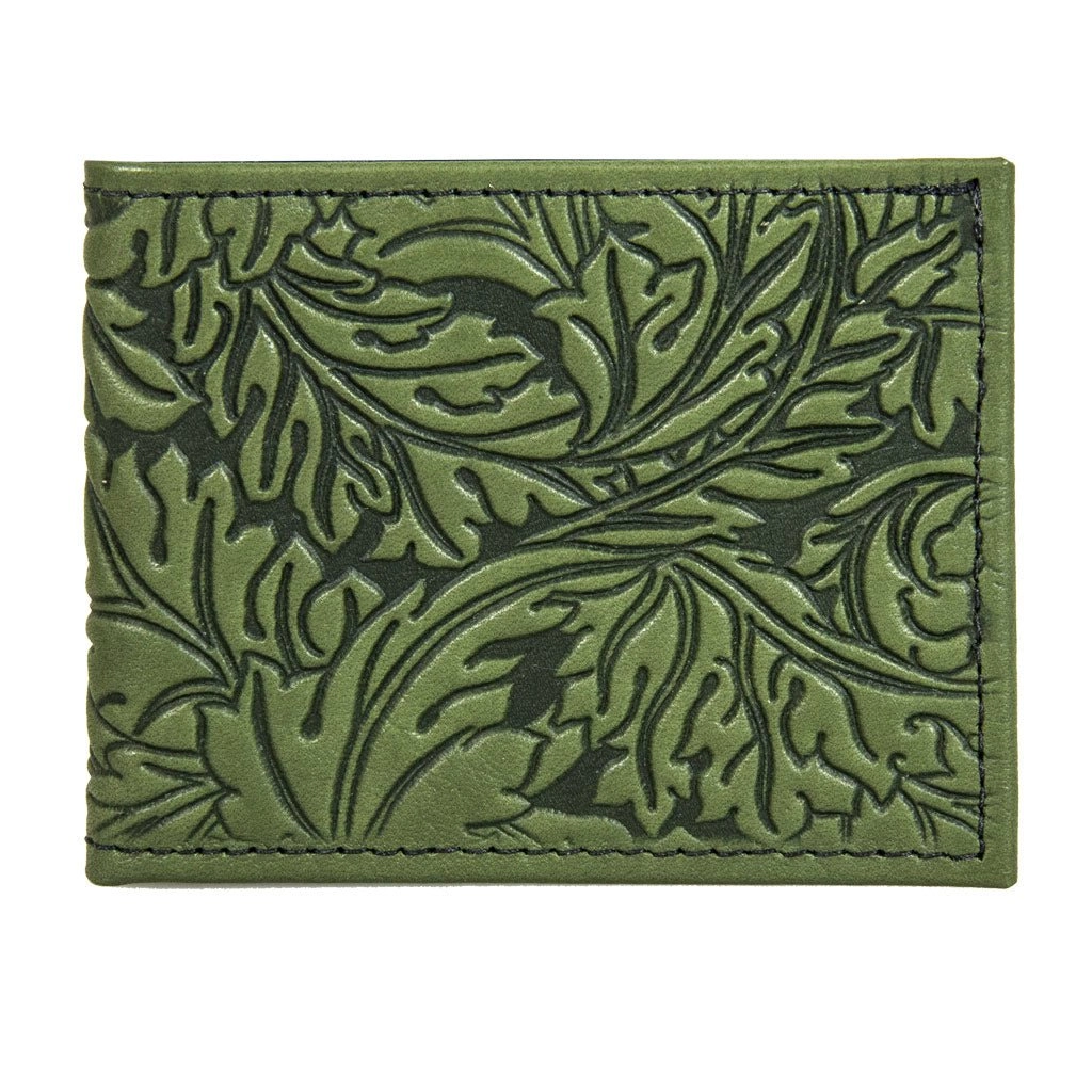 Bi-Fold Wallet, Acanthus Leaf
