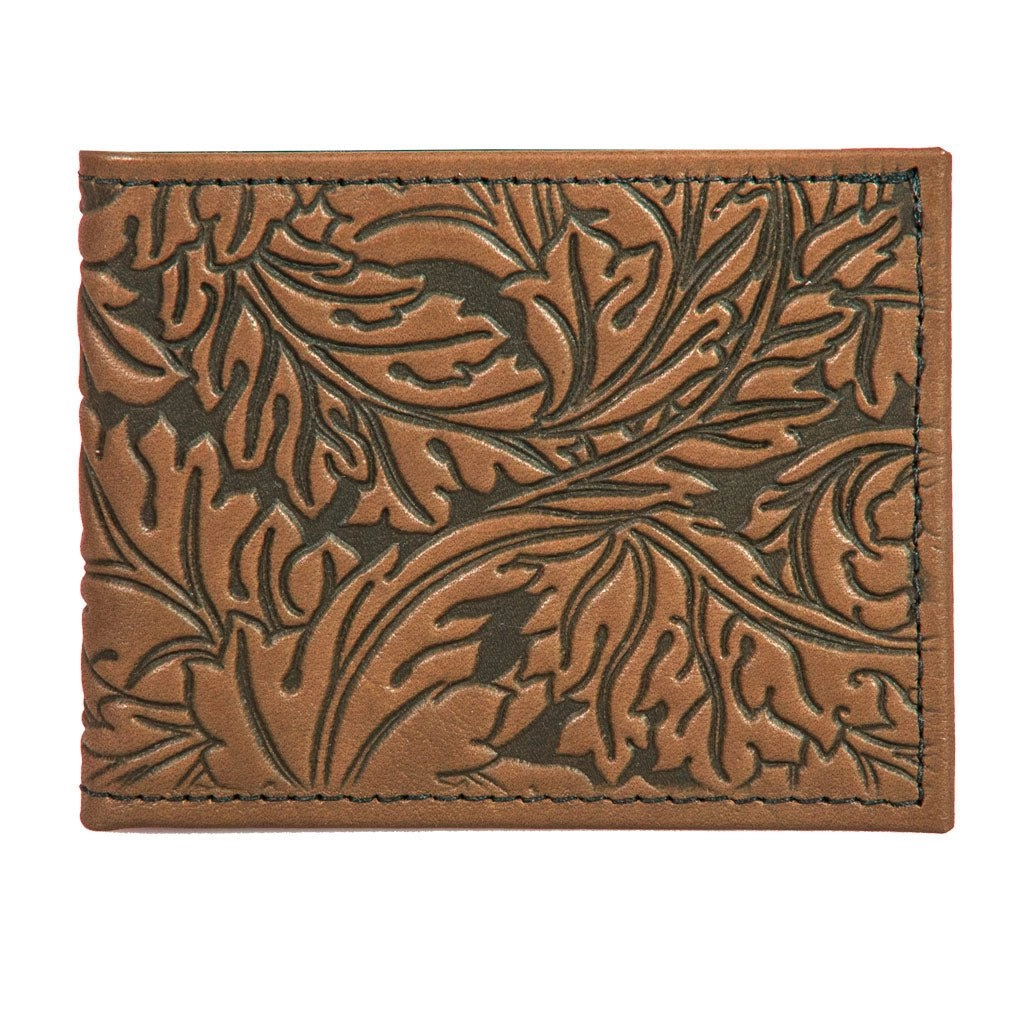 Bi-Fold Wallet, Acanthus Leaf