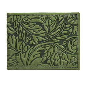 Bi-Fold Wallet, Acanthus Leaf
