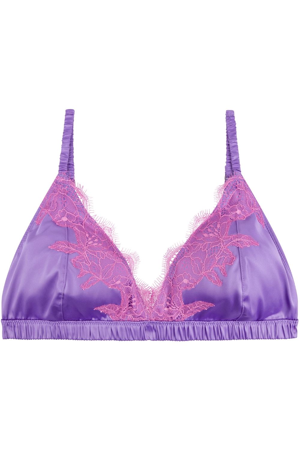 Bowie Padded Bralette Purple