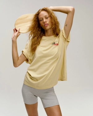 Brushed Crop Shorts - Light Grey Melange