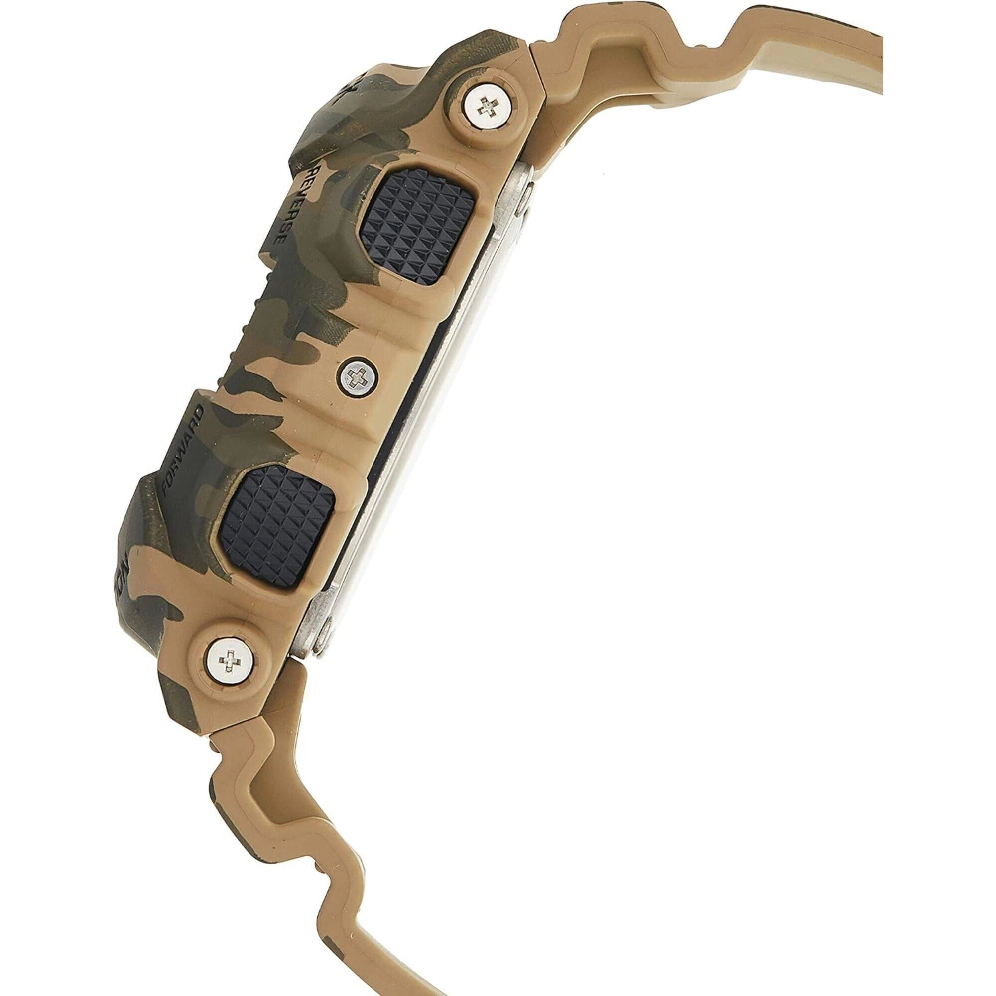 Casio Men's Watch - G-Shock Analog-Digital Dial Camouflage Strap | GA-100CM-5ACR