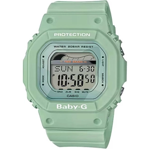 Casio Women's Watch - Baby-G World Time Green Resin Strap Digital Dial | BLX560-3