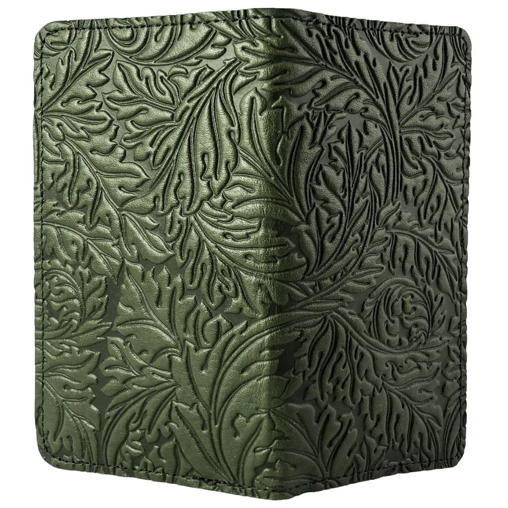 Checkbook Cover, Acanthus Leaf