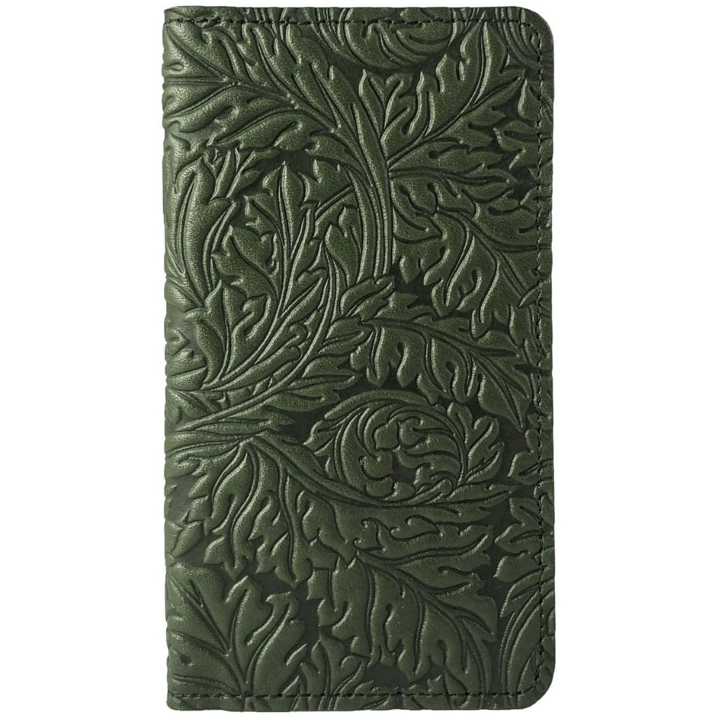 Checkbook Cover, Acanthus Leaf