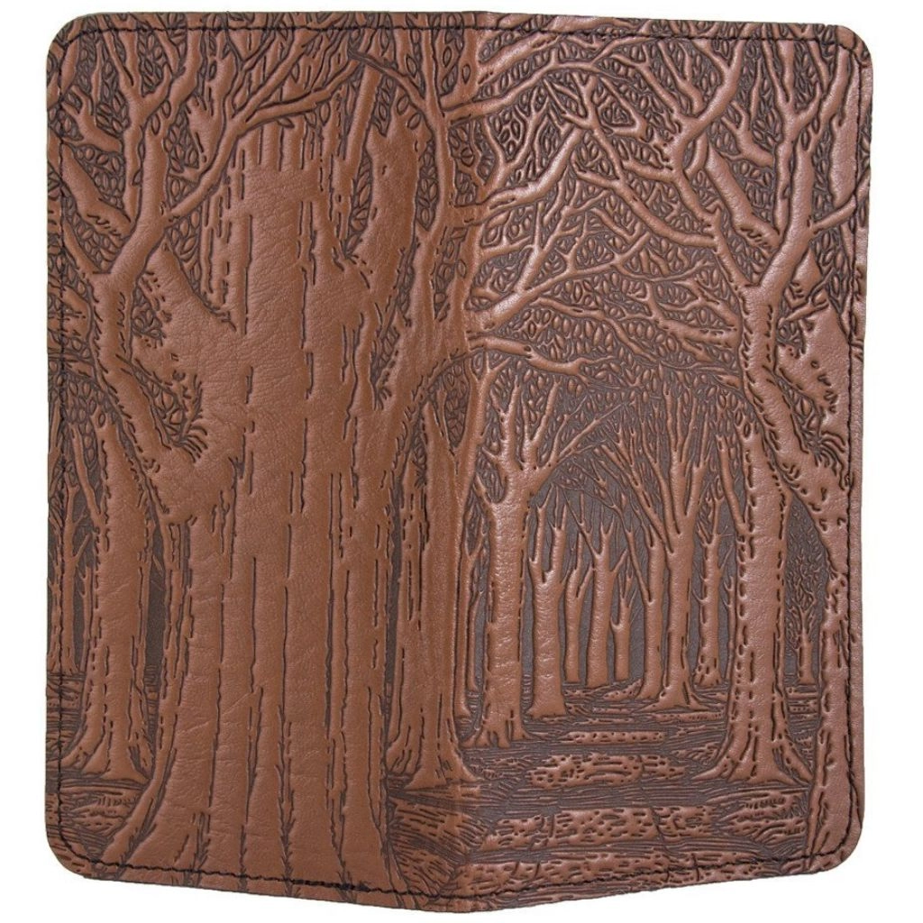 Checkbook Cover, Avenue of Trees