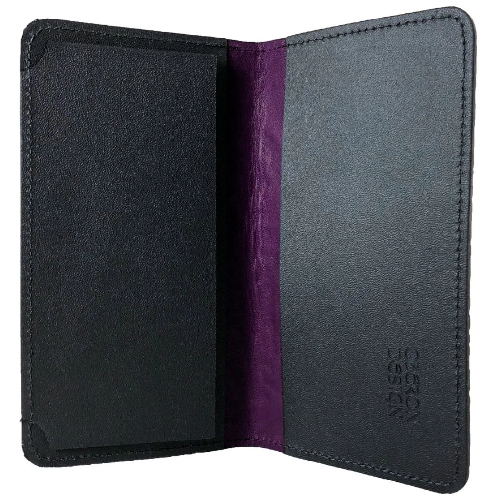 Checkbook Cover, Cat in Window