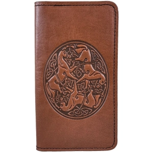 Checkbook Cover, Celtic Horses