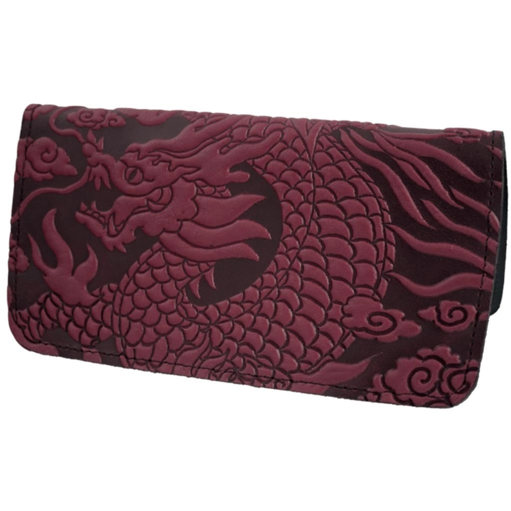Checkbook Cover, Cloud Dragon