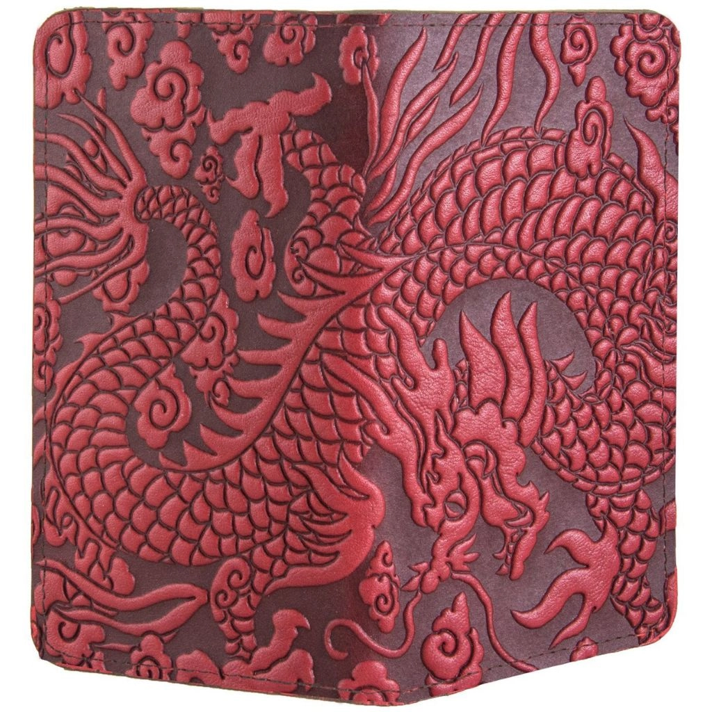 Checkbook Cover, Cloud Dragon