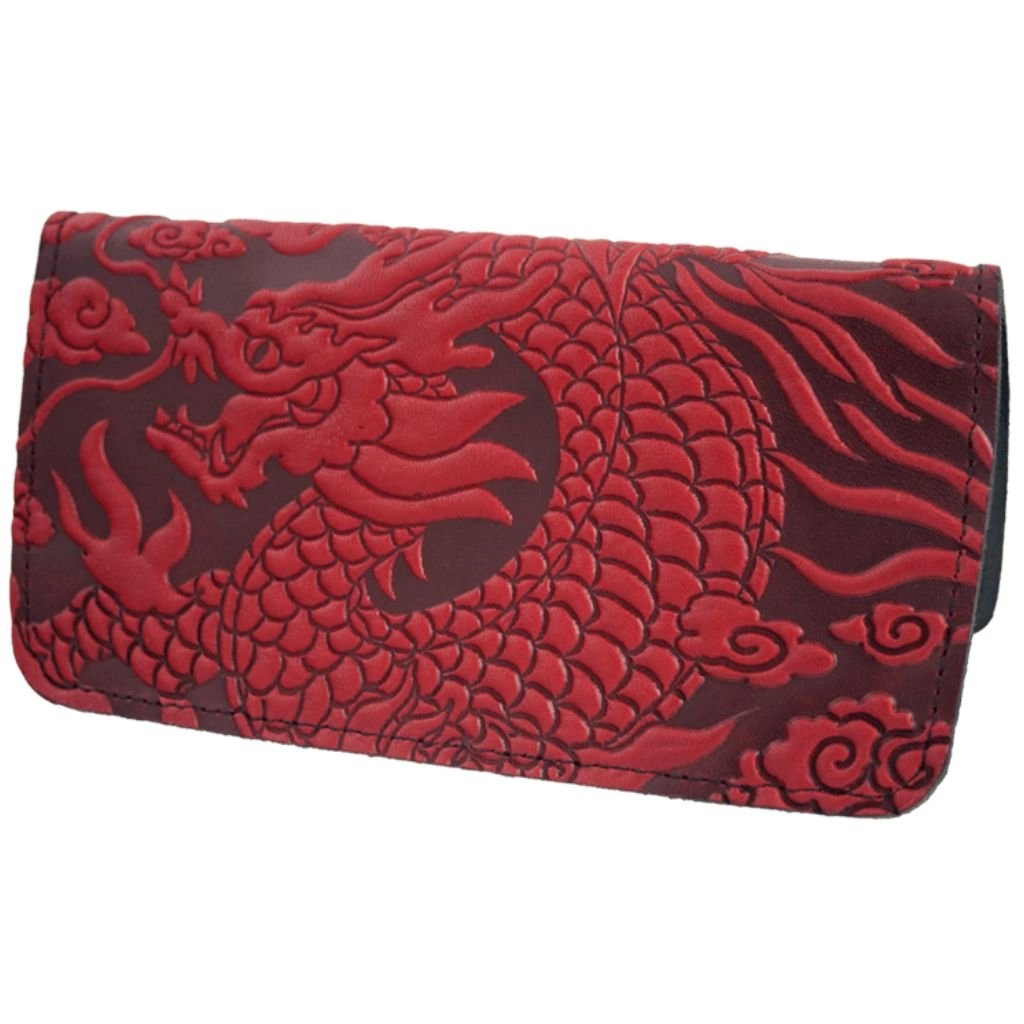 Checkbook Cover, Cloud Dragon