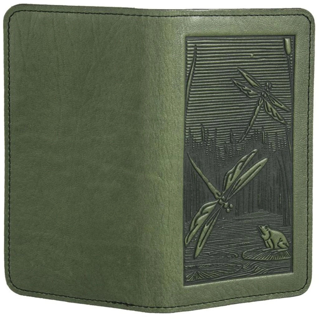 Checkbook Cover, Dragonfly Pond