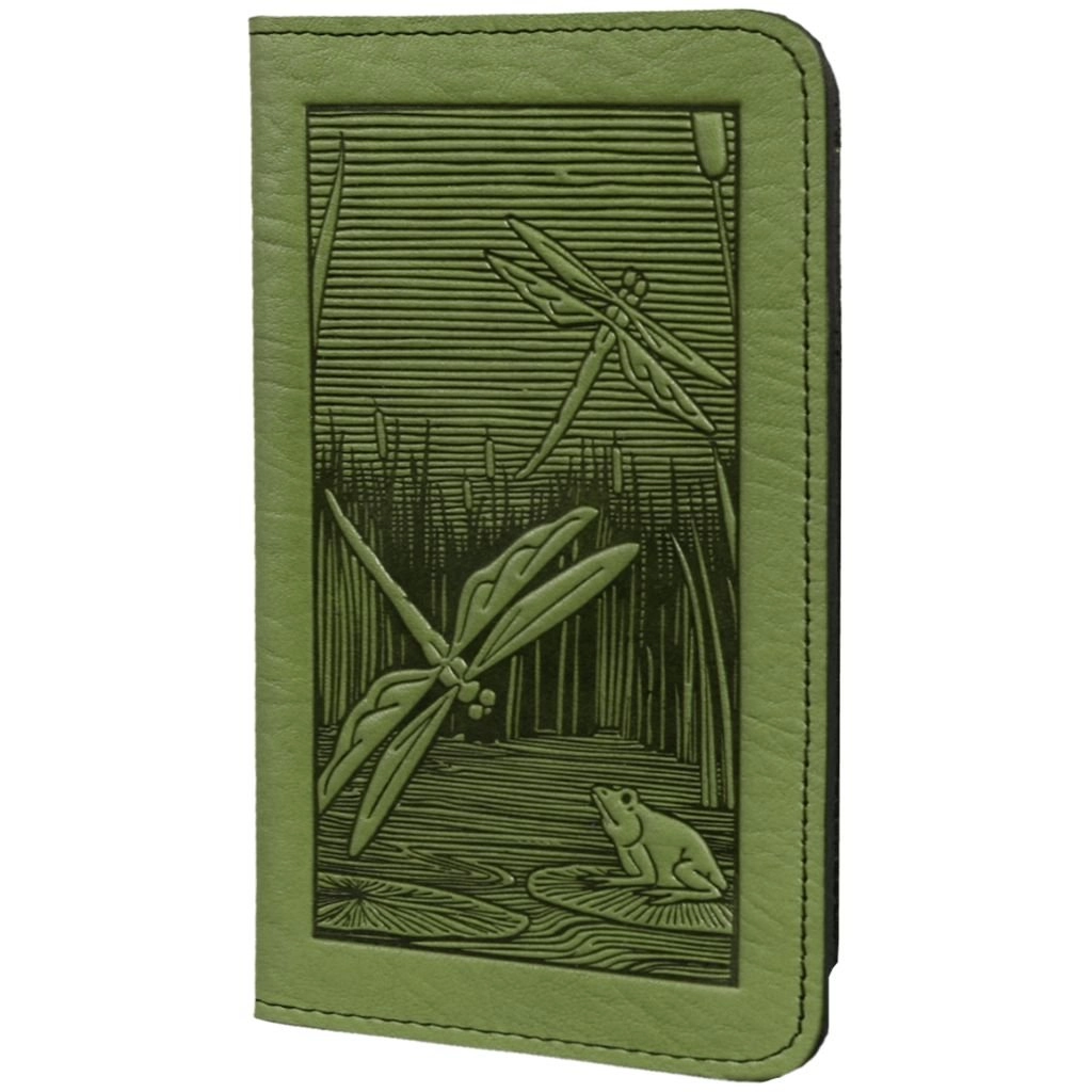 Checkbook Cover, Dragonfly Pond