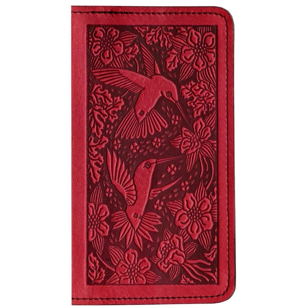 Checkbook Cover, Hummingbirds