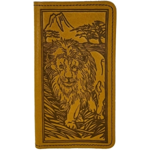 Checkbook Cover, Lion