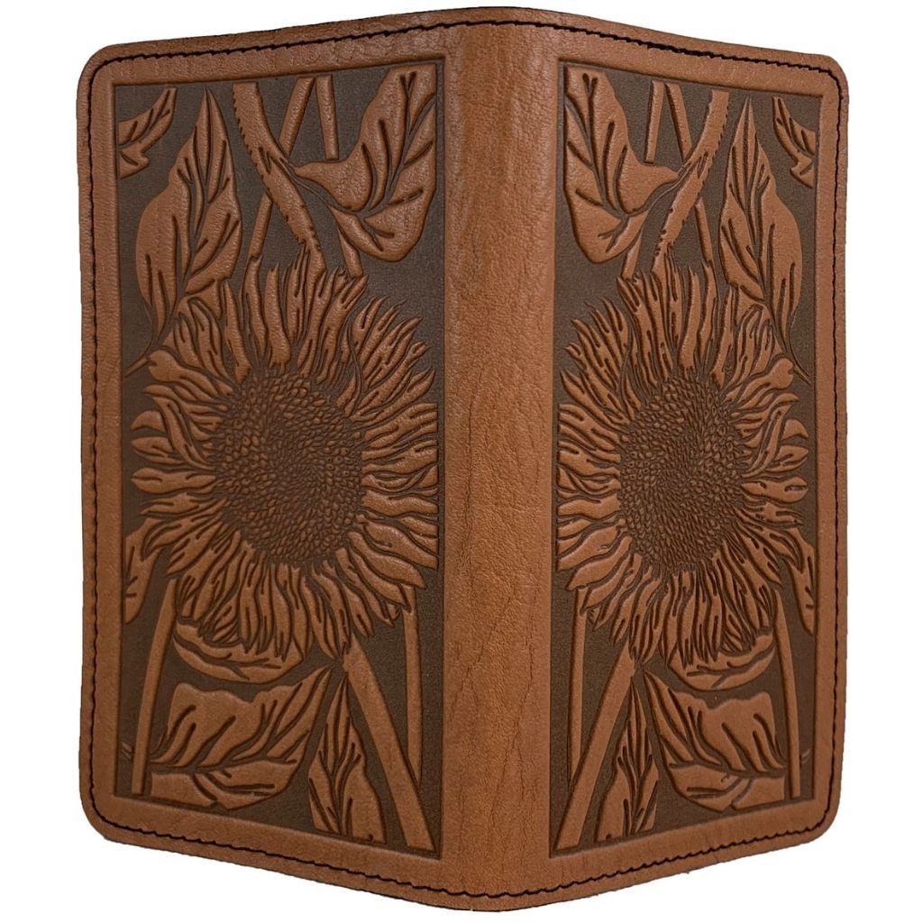 Checkbook Cover, Sunflower