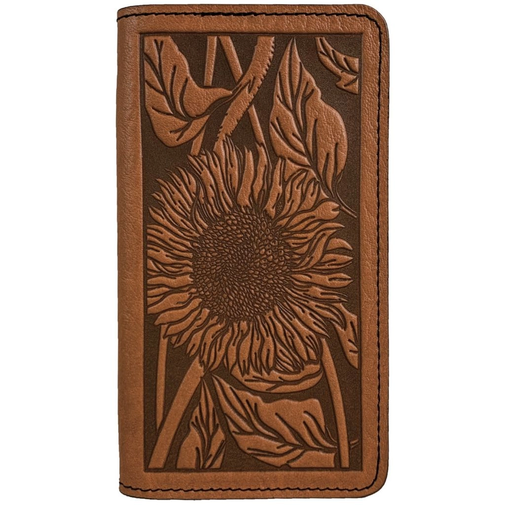 Checkbook Cover, Sunflower