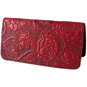 Checkbook Cover, Wild Rose