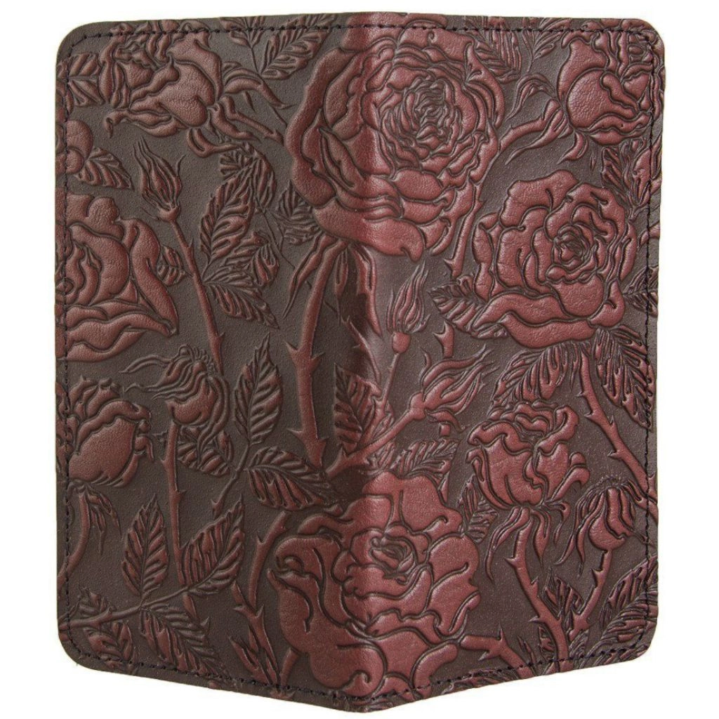 Checkbook Cover, Wild Rose