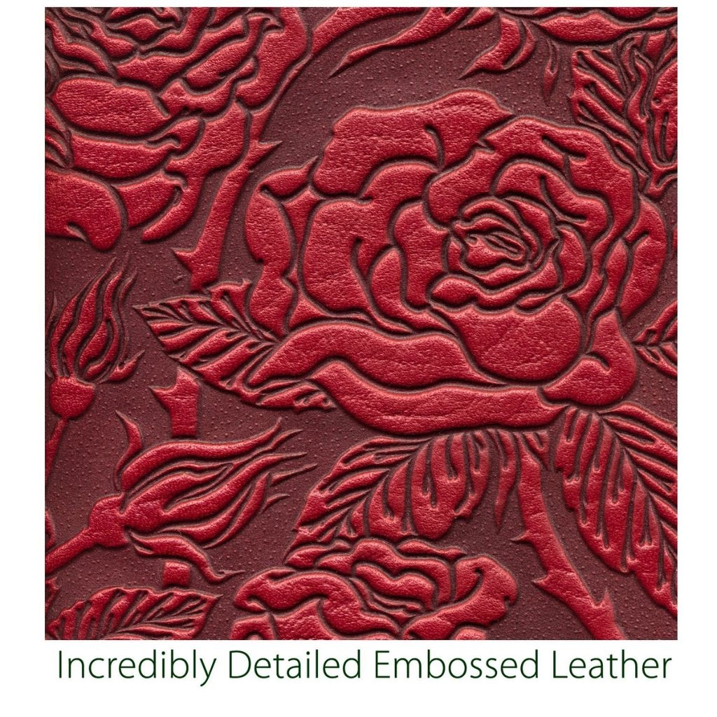 Checkbook Cover, Wild Rose