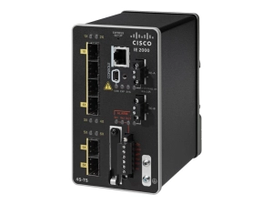 Cisco Industrial Ethernet 2000U Series - Switch - managed - 4 x 100 Mbit SFP   2 x 1000Base-X SFP (uplink) - DIN rail mountable IE-2000U-4S-G-RF