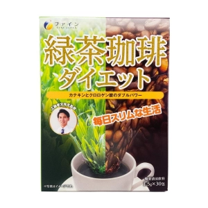 FINE JAPAN Green Tea & Coffee Diet  (45g)
