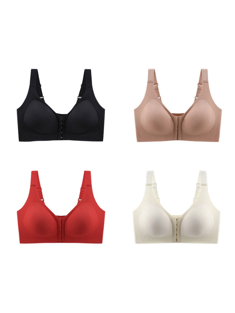 Front Close Bras Wireless Bra Detachable Shoulder Straps