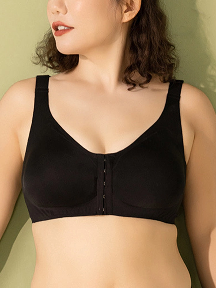 Front Close Bras Wireless Bra Detachable Shoulder Straps