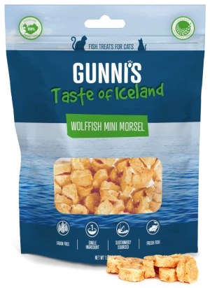Gunni's Wolffish Mini Morsel  Cat Treats