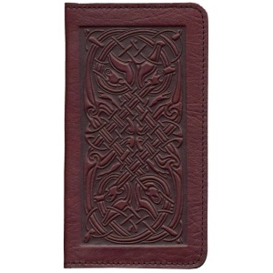 HAPPY EXTRA, Checkbook Cover, Celtic Hounds
