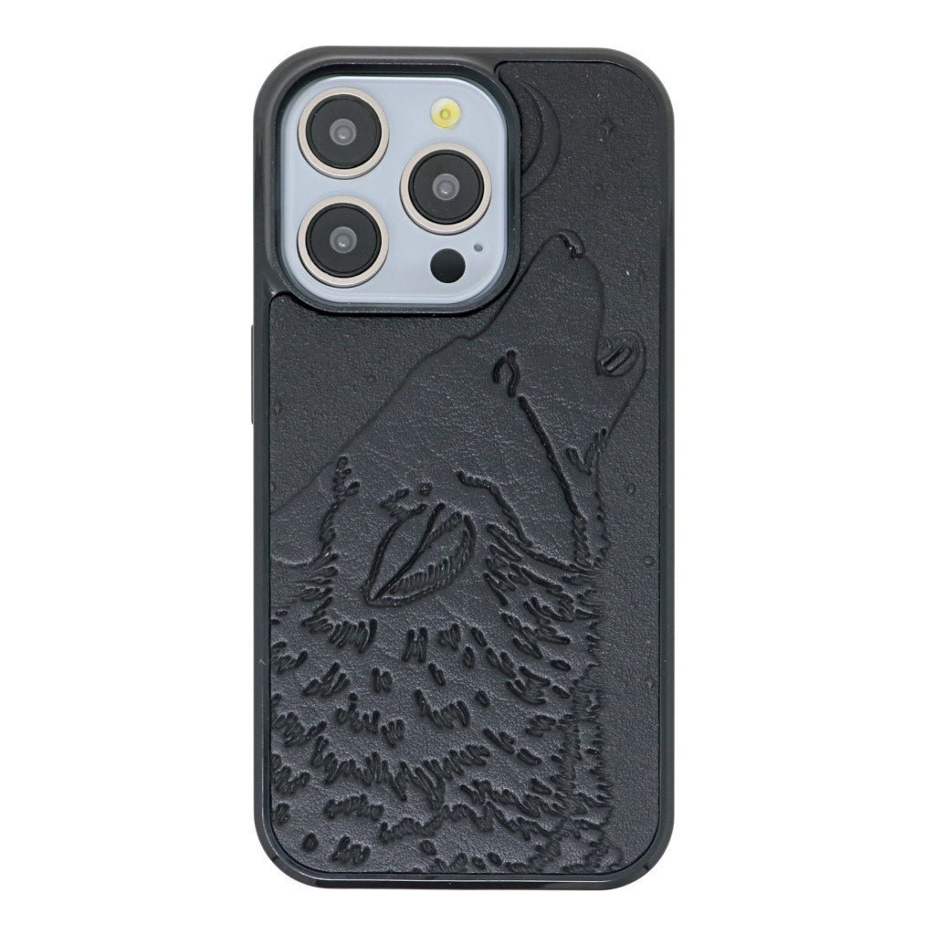 HAPPY EXTRA, iPhone Case, Singing Wolf