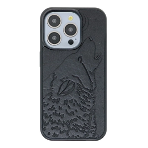 HAPPY EXTRA, iPhone Case, Singing Wolf