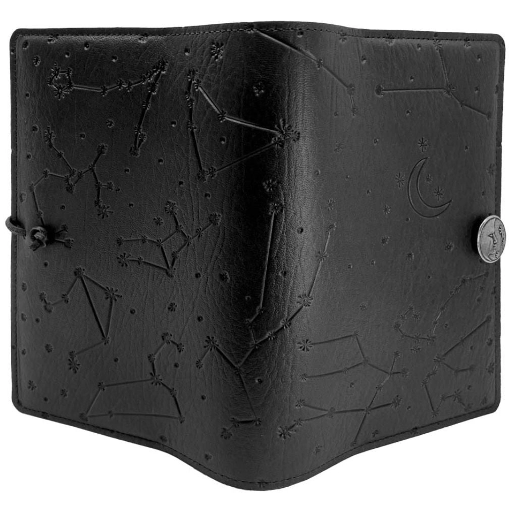 HAPPY EXTRA, Large Leather Refillable Journal, Constellations