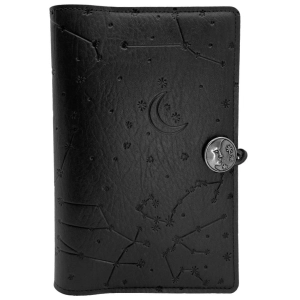 HAPPY EXTRA, Large Leather Refillable Journal, Constellations