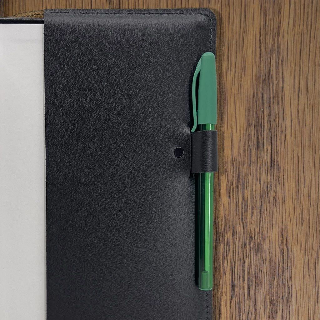 HAPPY EXTRA, Large Leather Refillable Journal, Constellations