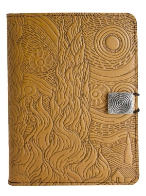 HAPPY EXTRA, Leather Cover for Kindle e-Readers, Van Gogh Sky