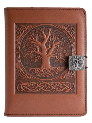HAPPY EXTRA, Leather Cover for Kindle e-Readers, World Tree