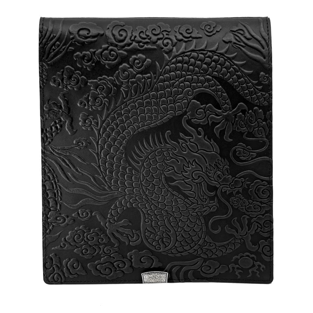 HAPPY EXTRA, Leather Kindle Scribe Cover, Cloud Dragon