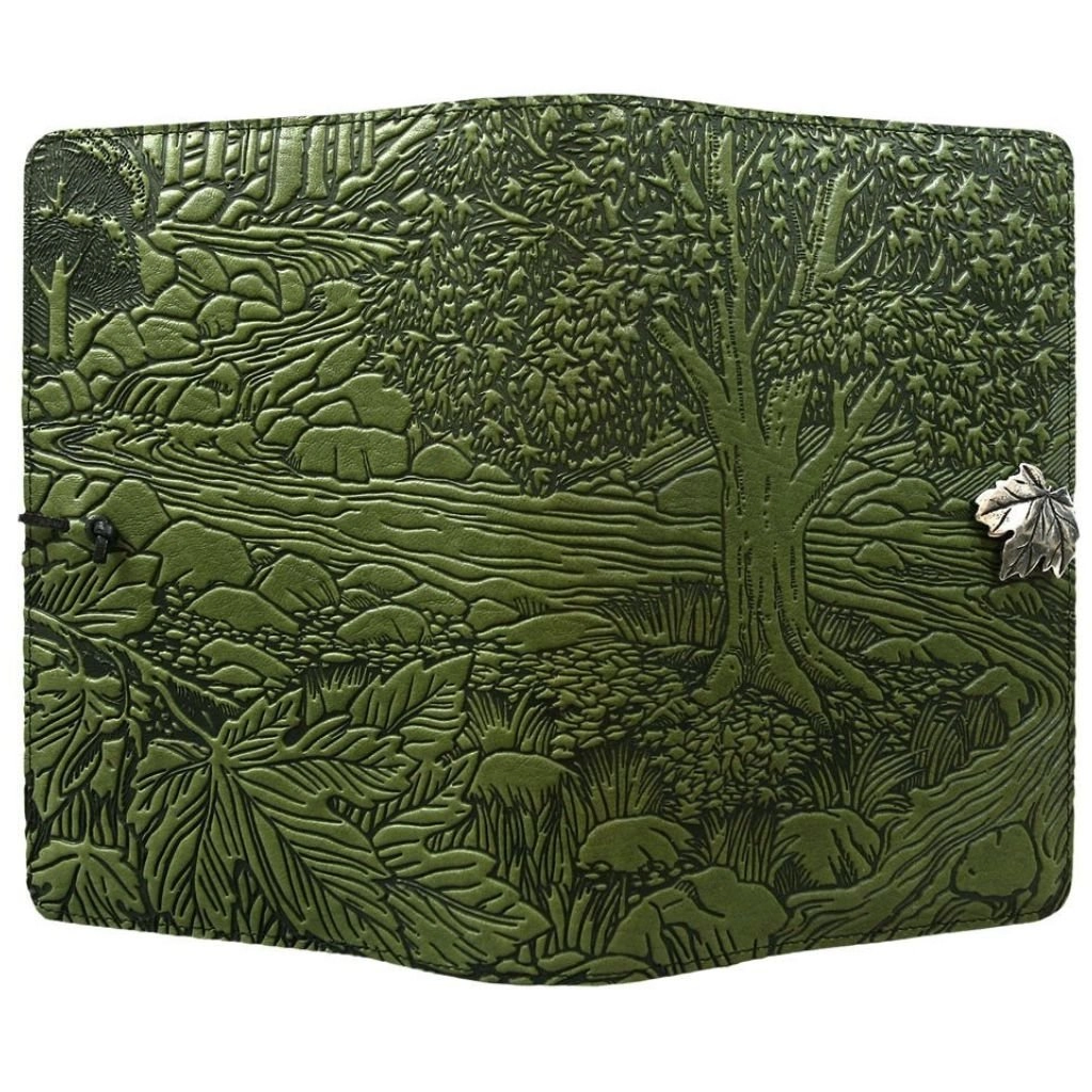 HAPPY EXTRA, Leather Refillable Journal, Creekbed Maple