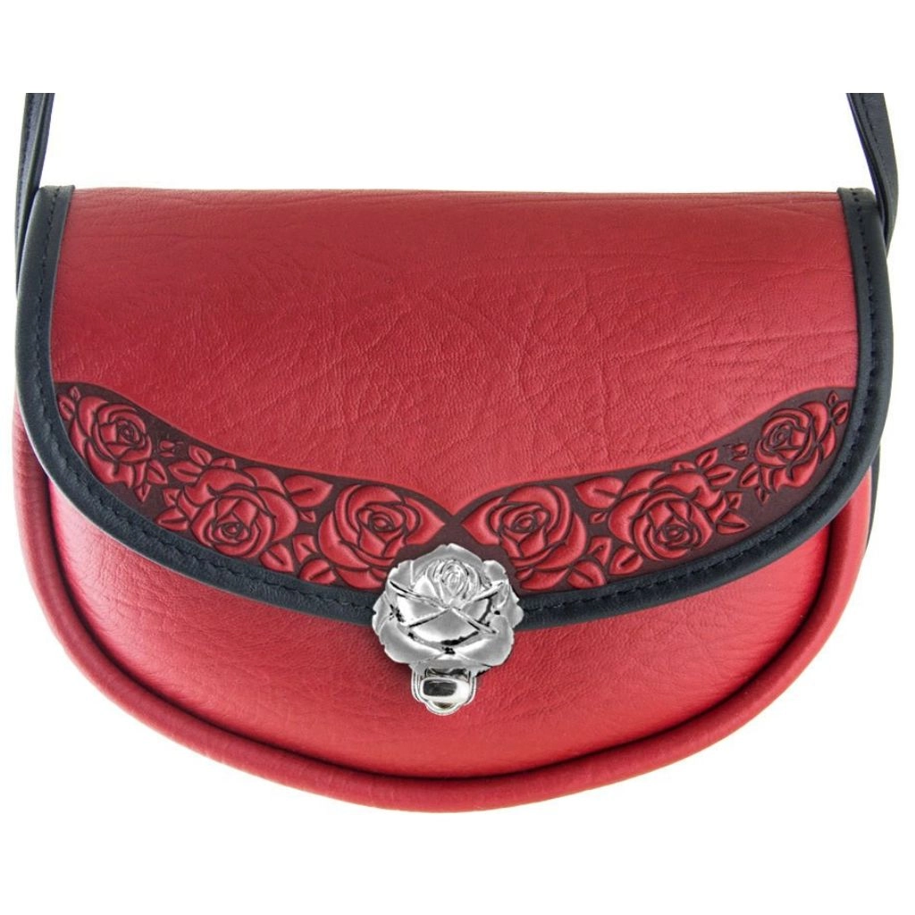 HAPPY EXTRA, Lilah Crossbody, Rose in Red